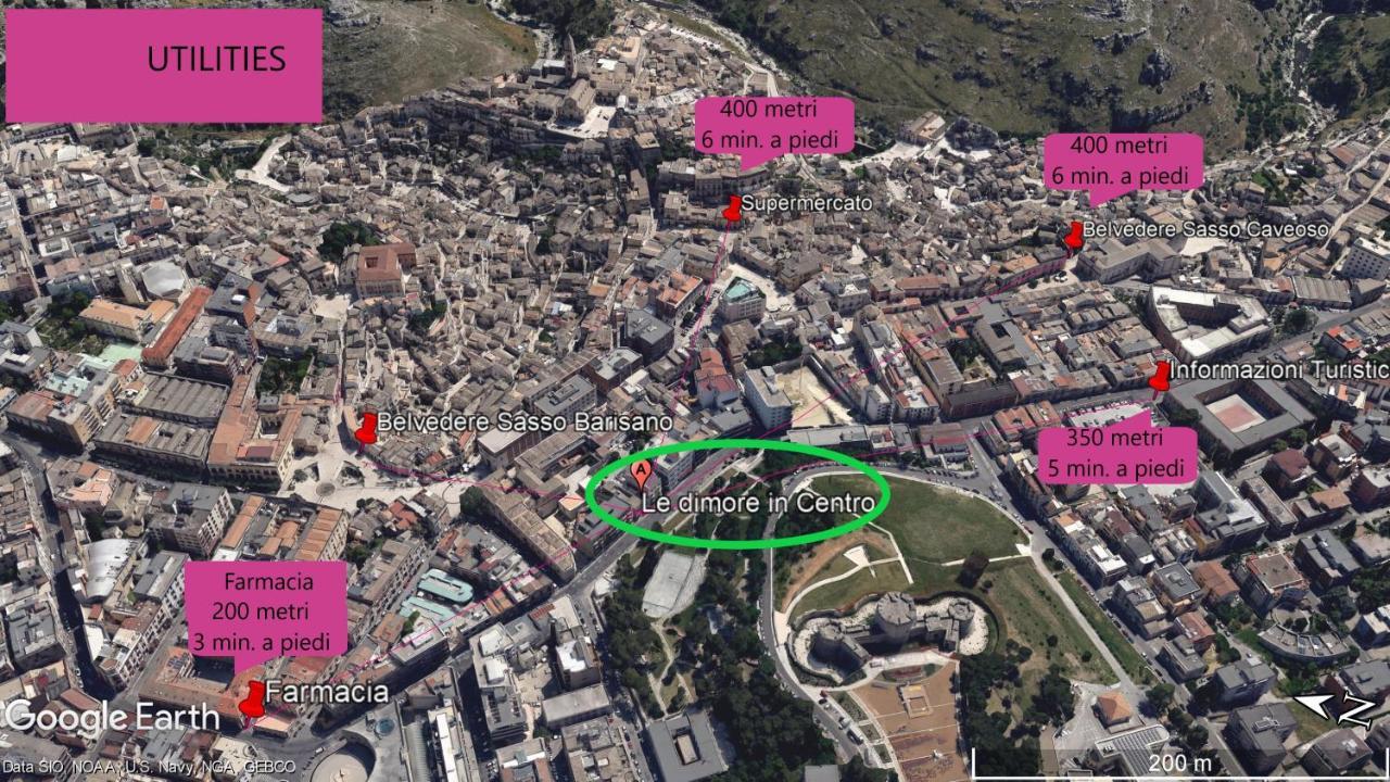 Le Dimore In Centro Con Parcheggio E Self Check-In Matera Exterior foto
